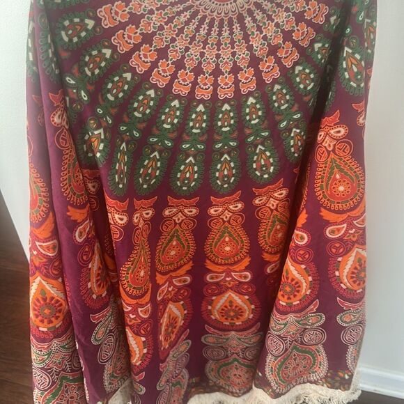 Mandala Life Art Round Patterned Design Cloth - Picture 5 of 7